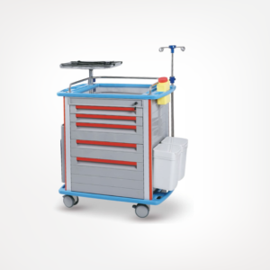 Chariot d’anesthésie mobile
