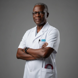 Blouse Blanche Médicale en Tissu Gabardine – Résistance & Élégance Professionnelle